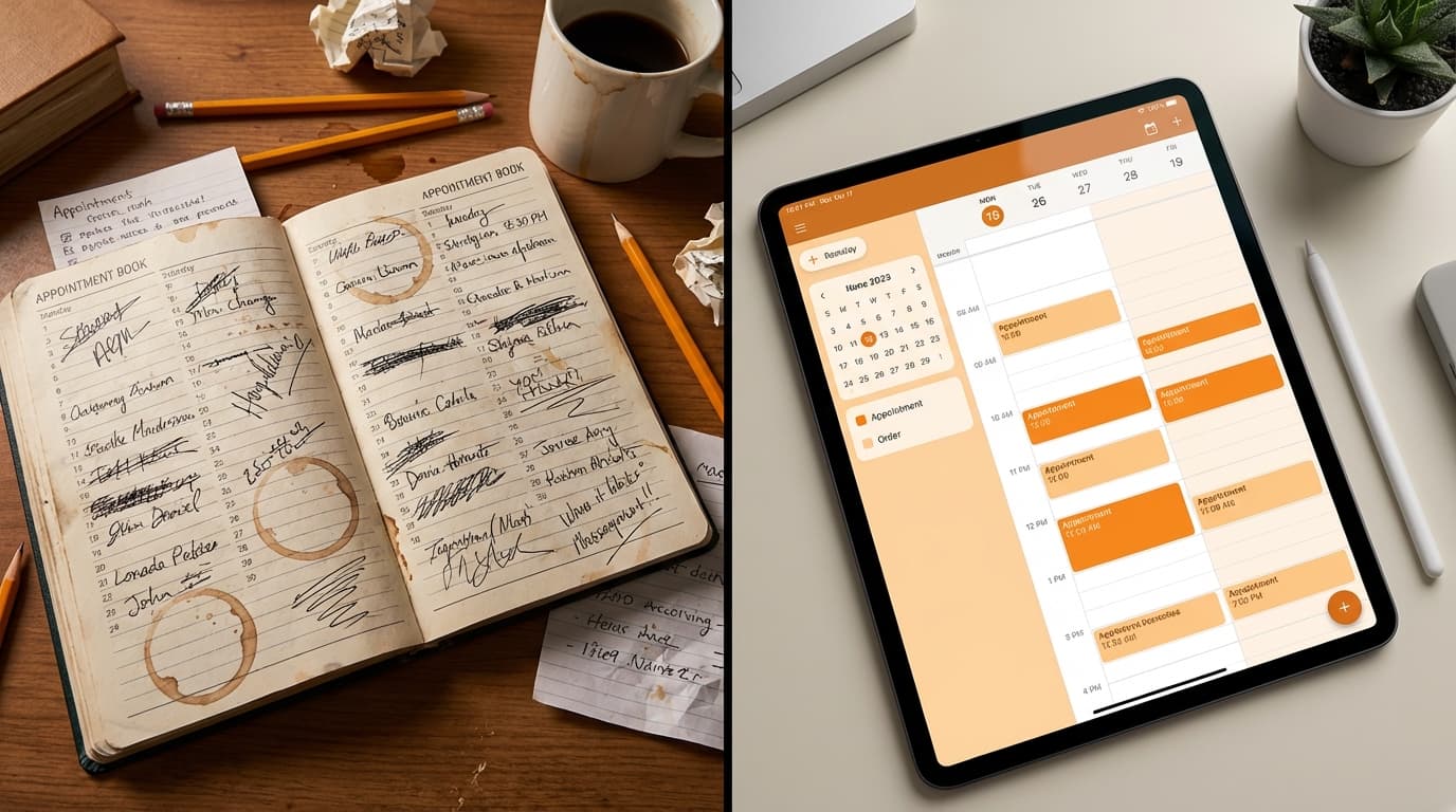 Cover Image for Agenda Online vs Caderno: Qual é Melhor para Seu Negócio de Beleza?